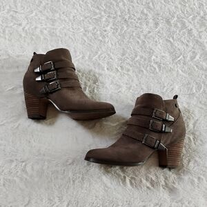 Crown Vintage Kallee Buckle Booties